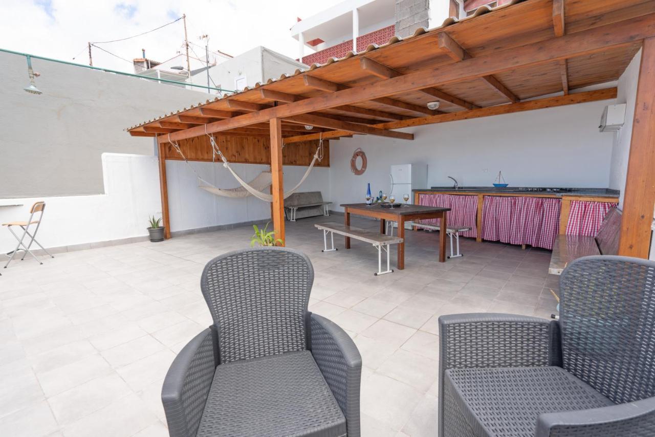 Front Line, Unbeatable Terrace 10M From The Sea Villa Santa Cruz de Tenerife Esterno foto